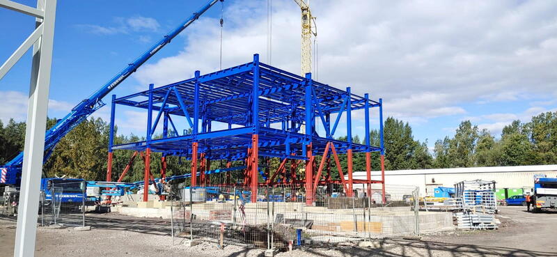 Manufacturing and installation of steel structures